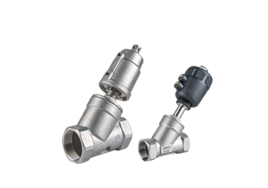 氣（qì）動角座閥