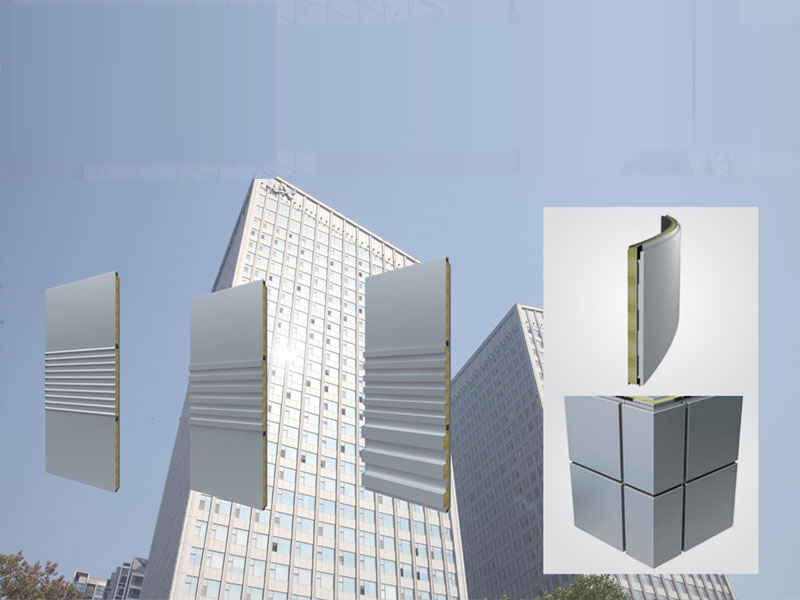 建築幕（mù）牆（qiáng） 顏值擔當（dāng）——天豐保溫裝飾一體化幕牆板係統